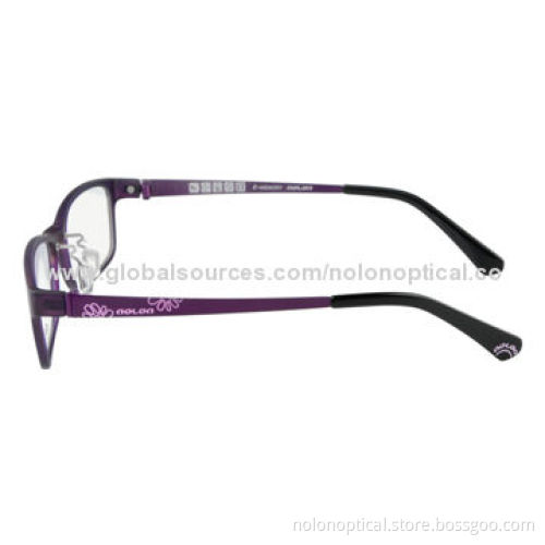 Eyewear Ultem 100% Optical Eyeglasses, Full Rim Metal Frame, Clear Lens